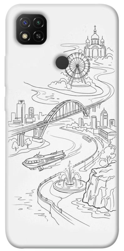 Чехол itsPrint Dnipro spirit для Xiaomi Redmi 9C, love ukraine, купить оптом с доставкой