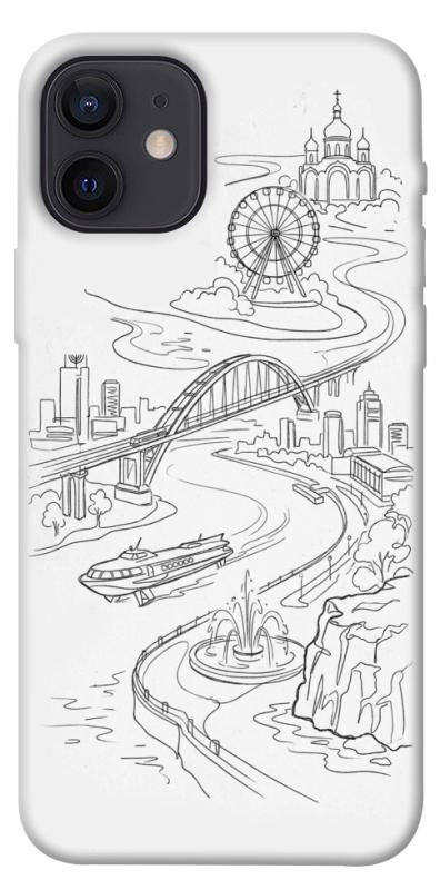 Чохол itsPrint Dnipro spirit для Apple iPhone 12 Pro (6.1"), love ukraine, купити оптом з доставкою