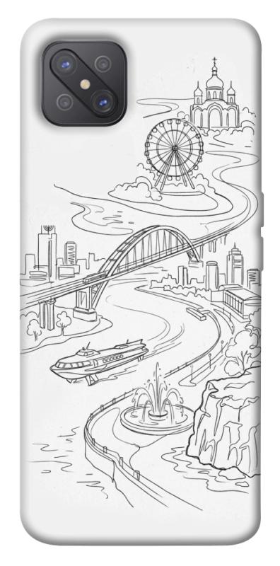 Чохол itsPrint Dnipro spirit для Oppo A92s, love ukraine, купити оптом з доставкою