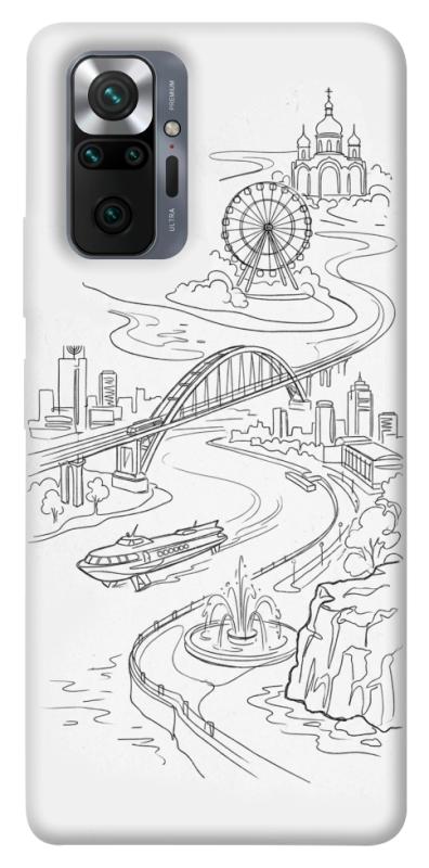 Чехол itsPrint Dnipro spirit для Xiaomi Redmi Note 10 Pro, love ukraine, купить оптом с доставкой