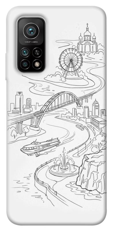 Чохол itsPrint Dnipro spirit для Xiaomi Mi 10T, love ukraine, купити оптом з доставкою