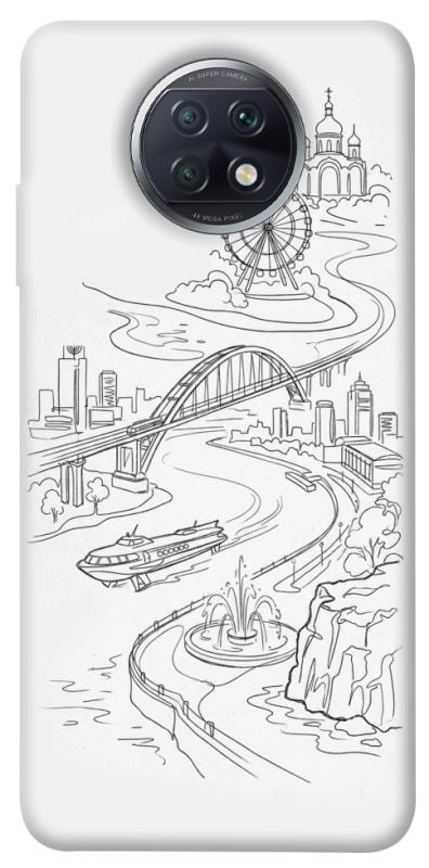 Чохол itsPrint Dnipro spirit для Xiaomi Redmi Note 9 5G / Note 9T, love ukraine, купити оптом з доставкою