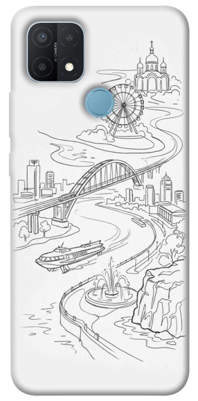 Чохол itsPrint Dnipro spirit для Oppo A15s / A15, love ukraine, купити оптом з доставкою