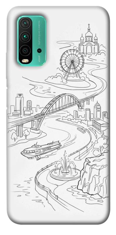 Чехол itsPrint Dnipro spirit для Xiaomi Redmi Note 9 4G / Redmi 9 Power / Redmi 9T, love ukraine, купить оптом с доставкой