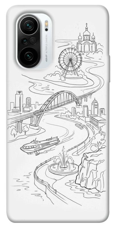 Чохол itsPrint Dnipro spirit для Xiaomi Redmi K40 / K40 Pro / K40 Pro+ / Poco F3, love ukraine, купити оптом з доставкою