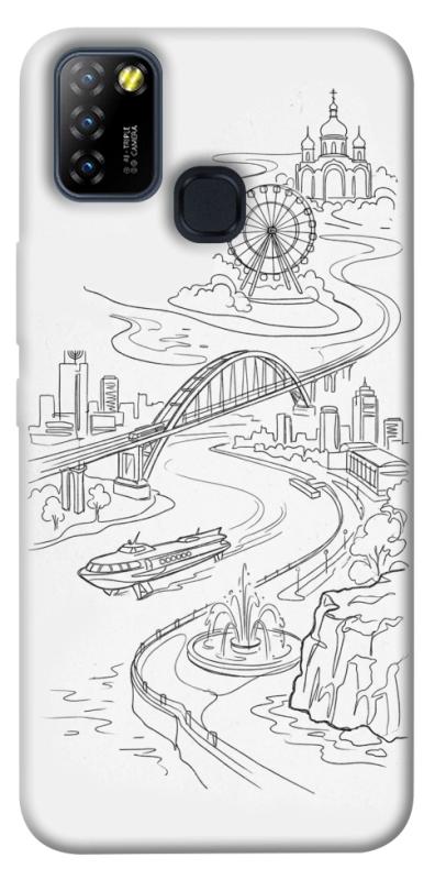 Чохол itsPrint Dnipro spirit для Infinix Hot 10 Lite, love ukraine, купити оптом з доставкою