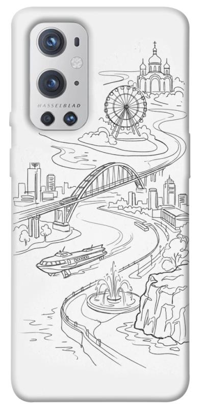 Чохол itsPrint Dnipro spirit для OnePlus 9 Pro, love ukraine, купити оптом з доставкою
