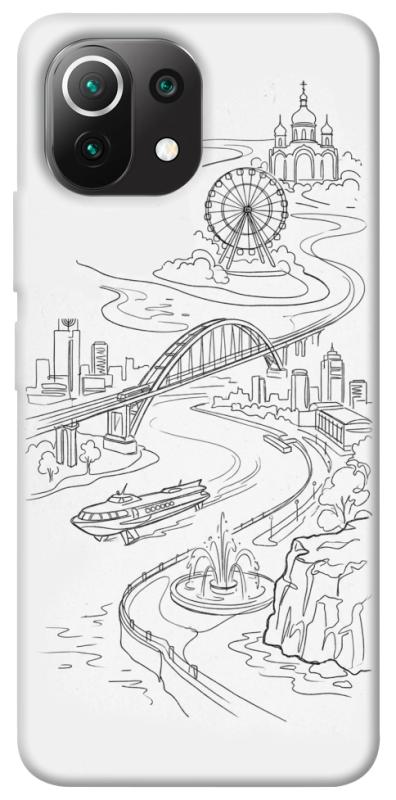 Чохол itsPrint Dnipro spirit для Xiaomi Mi 11 Lite, love ukraine, купити оптом з доставкою