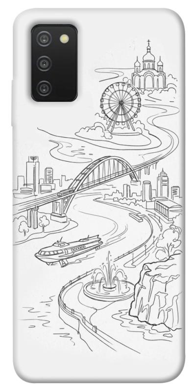 Чехол itsPrint Dnipro spirit для Samsung Galaxy A03s, love ukraine, купить оптом с доставкой