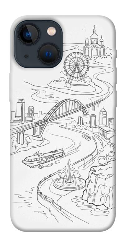 Чохол itsPrint Dnipro spirit для Apple iPhone 13 mini (5.4"), love ukraine, купити оптом з доставкою