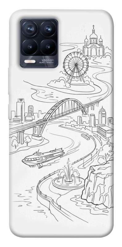 Чохол itsPrint Dnipro spirit для Realme 8, love ukraine, купити оптом з доставкою