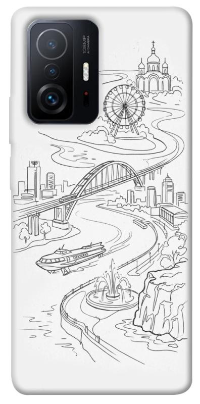 Чехол itsPrint Dnipro spirit для Xiaomi 11T / 11T Pro, love ukraine, купить оптом с доставкой