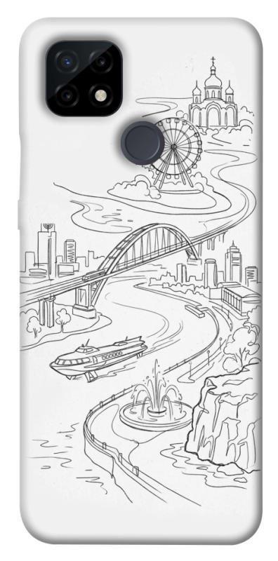 Чохол itsPrint Dnipro spirit для Realme C21, love ukraine, купити оптом з доставкою