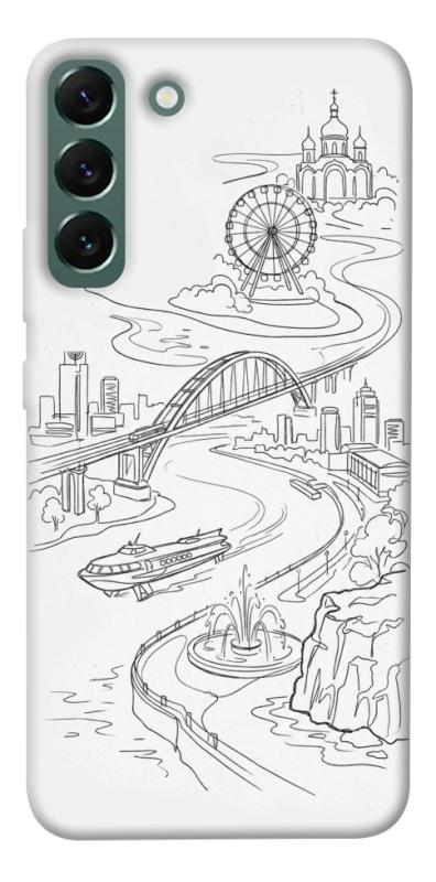 Чехол itsPrint Dnipro spirit для Samsung Galaxy S22+, love ukraine, купить оптом с доставкой