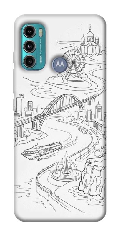 Чохол itsPrint Dnipro spirit для Motorola Moto G60, love ukraine, купити оптом з доставкою