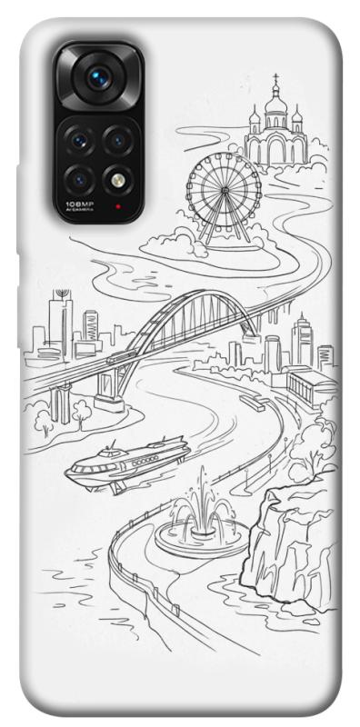 Чохол itsPrint Dnipro spirit для Xiaomi Redmi Note 11 (Global) / Note 11S, love ukraine, купити оптом з доставкою