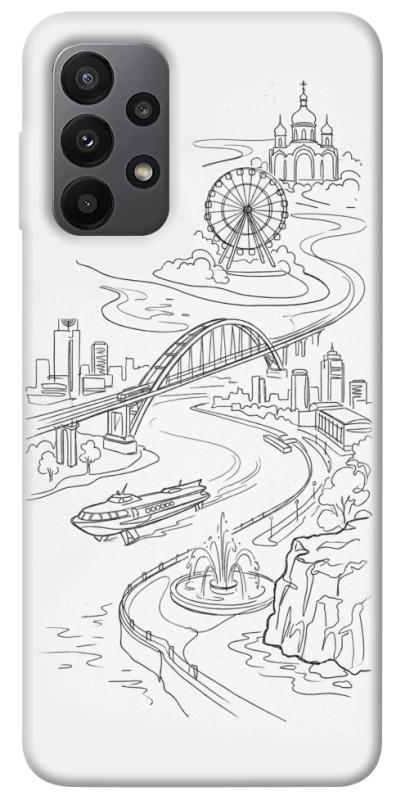 Чехол itsPrint Dnipro spirit для Samsung Galaxy A23 4G, love ukraine, купить оптом с доставкой