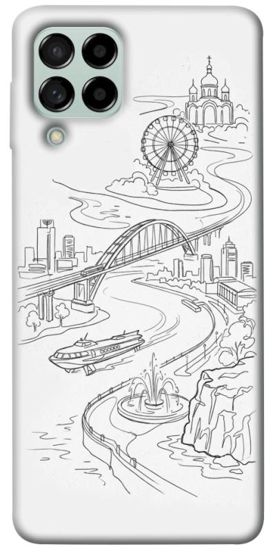 Чохол itsPrint Dnipro spirit для Samsung Galaxy M53 5G, love ukraine, купити оптом з доставкою