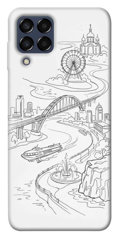 Чехол itsPrint Dnipro spirit для Samsung Galaxy M33 5G, love ukraine, купить оптом с доставкой