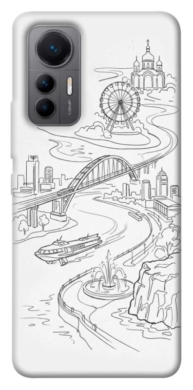 Чохол itsPrint Dnipro spirit для Xiaomi 12 Lite, love ukraine, купити оптом з доставкою