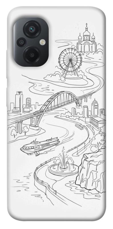 Чехол itsPrint Dnipro spirit для Xiaomi Poco M5, love ukraine, купить оптом с доставкой