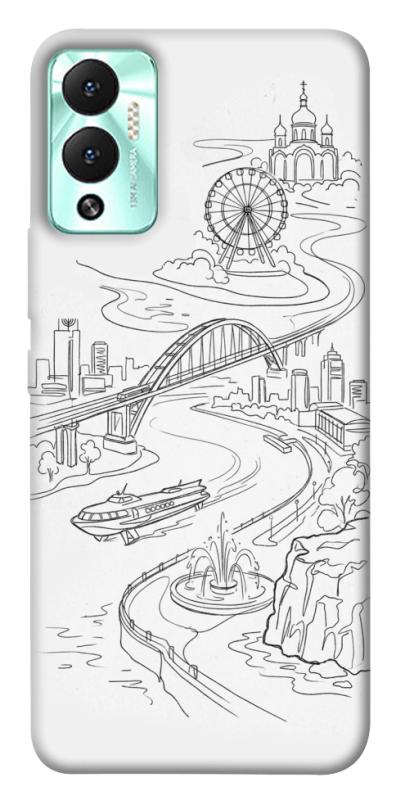 Чохол itsPrint Dnipro spirit для Infinix Hot 12 Play, love ukraine, купити оптом з доставкою