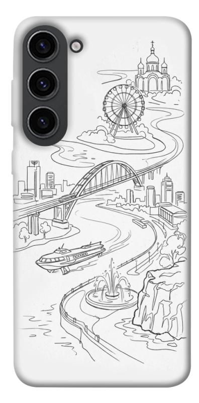 Чехол itsPrint Dnipro spirit для Samsung Galaxy S23, love ukraine, купить оптом с доставкой