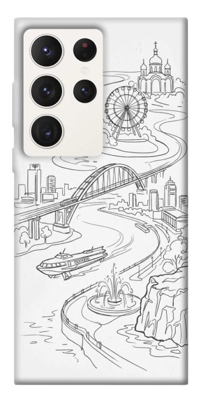 Чохол itsPrint Dnipro spirit для Samsung Galaxy S23 Ultra, love ukraine, купити оптом з доставкою