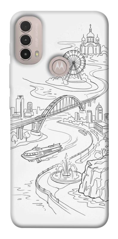 Чохол itsPrint Dnipro spirit для Motorola Moto E40, love ukraine, купити оптом з доставкою