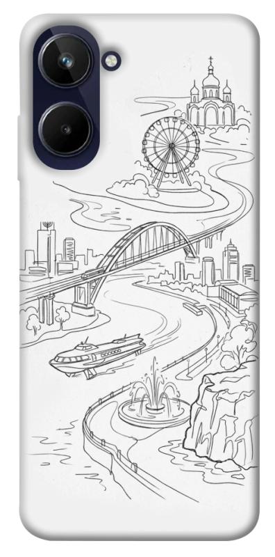 Чохол itsPrint Dnipro spirit для Realme 10 4G, love ukraine, купити оптом з доставкою