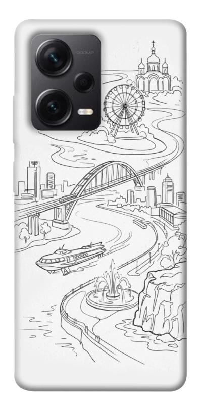 Чехол itsPrint Dnipro spirit для Xiaomi Redmi Note 12 Pro+ 5G, love ukraine, купить оптом с доставкой
