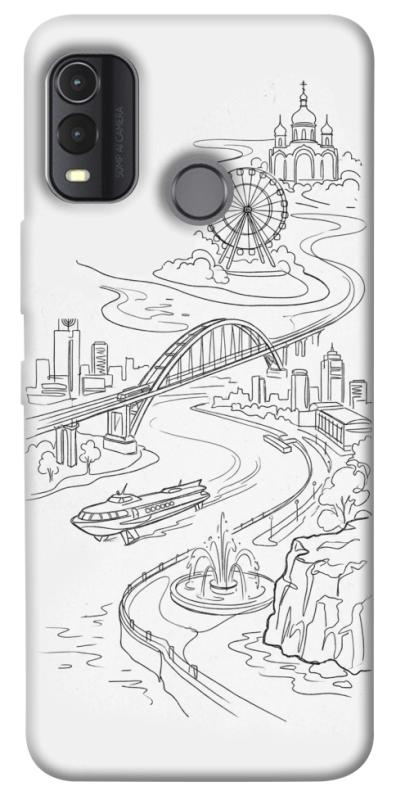 Чохол itsPrint Dnipro spirit для Nokia G11 Plus, love ukraine, купити оптом з доставкою