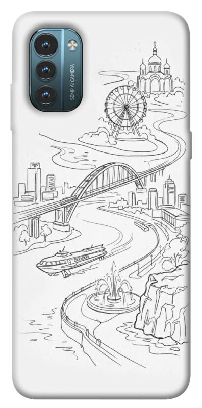 Чохол itsPrint Dnipro spirit для Nokia G21, love ukraine, купити оптом з доставкою