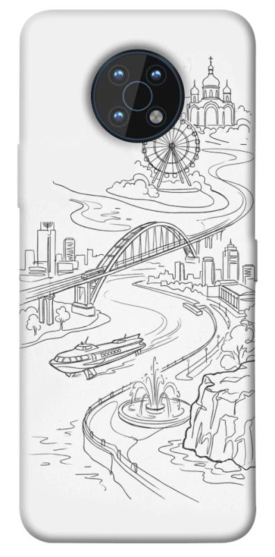 Чохол itsPrint Dnipro spirit для Nokia G50, love ukraine, купити оптом з доставкою