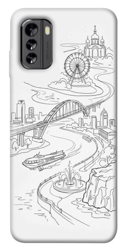 Чехол itsPrint Dnipro spirit для Nokia G60, love ukraine, купить оптом с доставкой