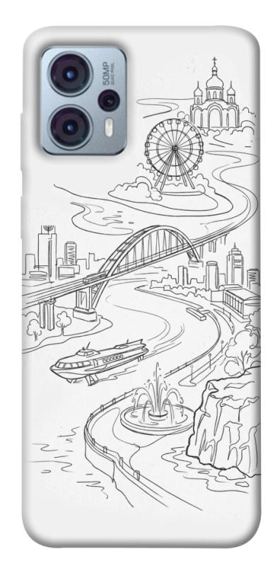 Чохол itsPrint Dnipro spirit для Motorola Moto G23, love ukraine, купити оптом з доставкою