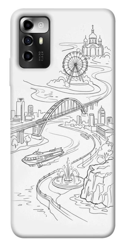 Чохол itsPrint Dnipro spirit для ZTE Blade V40 Vita, love ukraine, купити оптом з доставкою