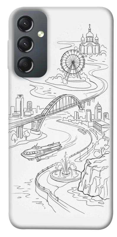 Чехол itsPrint Dnipro spirit для Samsung Galaxy A24 4G, love ukraine, купить оптом с доставкой