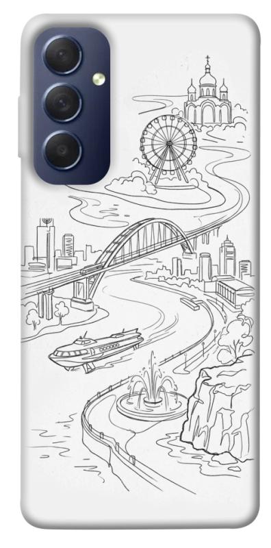 Чохол itsPrint Dnipro spirit для Samsung Galaxy M54 5G, love ukraine, купити оптом з доставкою