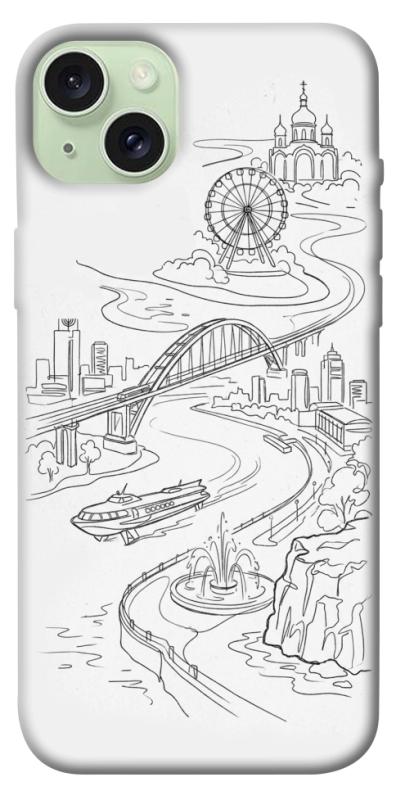 Чохол itsPrint Dnipro spirit для Apple iPhone 15 Plus (6.7"), love ukraine, купити оптом з доставкою