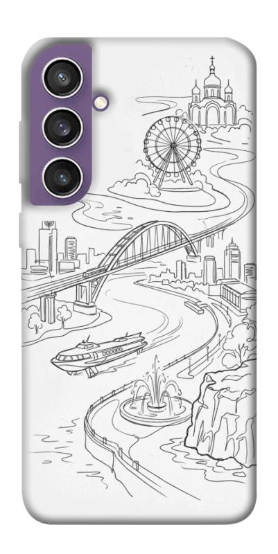Чохол itsPrint Dnipro spirit для Samsung Galaxy S23 FE, love ukraine, купити оптом з доставкою