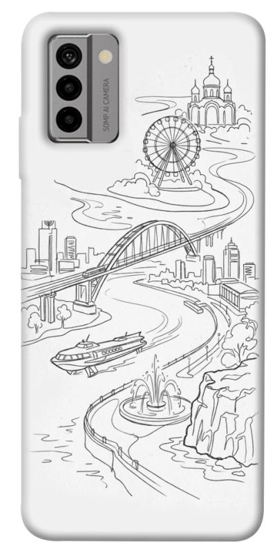 Чехол itsPrint Dnipro spirit для Nokia G22, love ukraine, купить оптом с доставкой