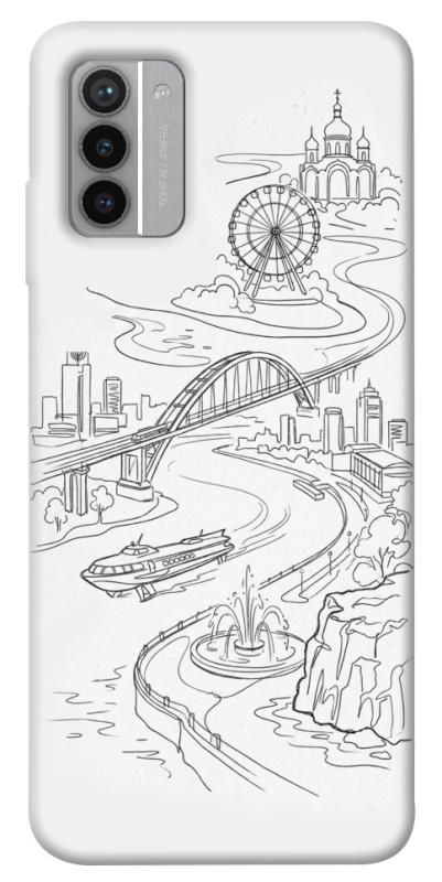 Чехол itsPrint Dnipro spirit для Nokia G42, love ukraine, купить оптом с доставкой
