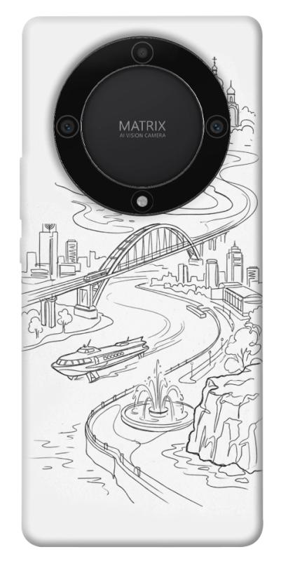 Чохол itsPrint Dnipro spirit для Huawei Magic5 Lite, love ukraine, купити оптом з доставкою