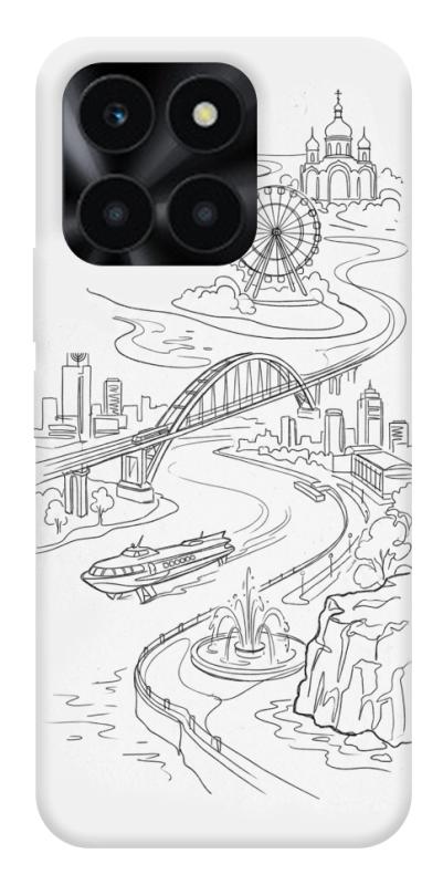 Чохол itsPrint Dnipro spirit для Huawei Honor X6a, love ukraine, купити оптом з доставкою