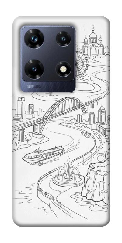 Чохол itsPrint Dnipro spirit для Infinix Note 30 Pro, love ukraine, купити оптом з доставкою