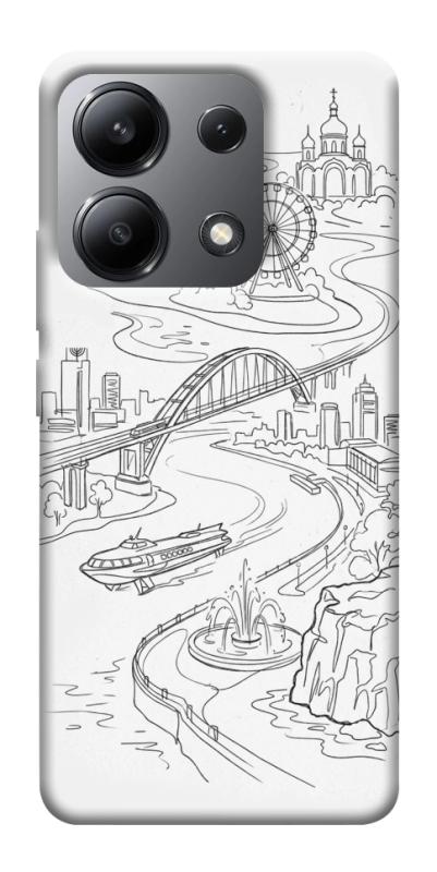 Чохол itsPrint Dnipro spirit для Xiaomi Redmi Note 13 4G, love ukraine, купити оптом з доставкою