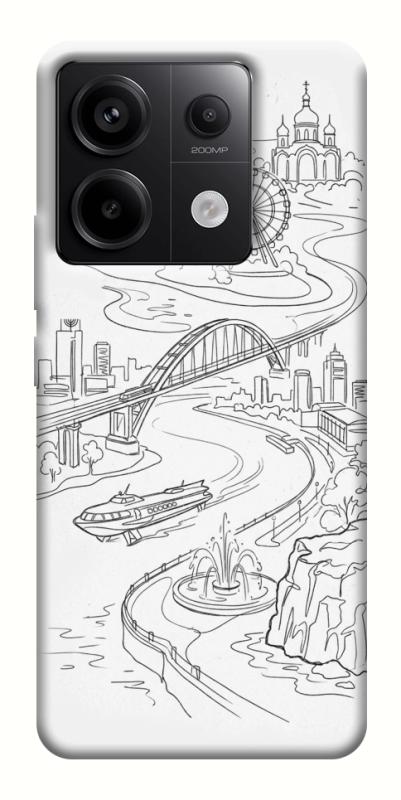 Чохол itsPrint Dnipro spirit для Xiaomi Redmi Note 13 Pro 4G, love ukraine, купити оптом з доставкою