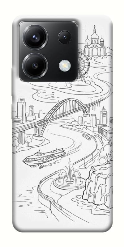 Чохол itsPrint Dnipro spirit для Xiaomi Poco X6, love ukraine, купити оптом з доставкою