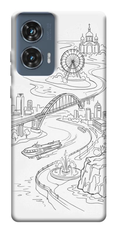 Чехол itsPrint Dnipro spirit для Motorola Edge 50 Fusion, love ukraine, купить оптом с доставкой